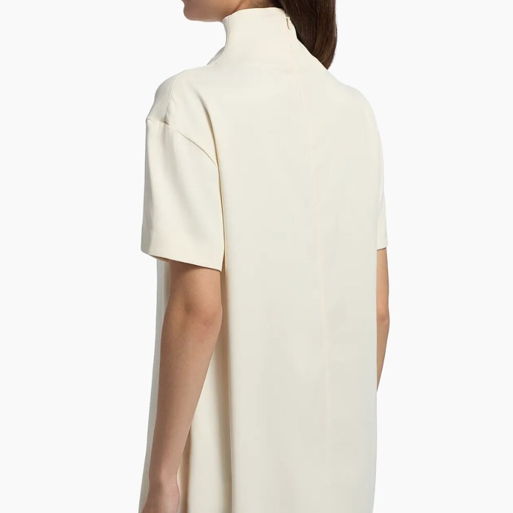 Loulou de Saison Elton Relaxed Mock Turtleneck Minidress - Picture 4 of 7